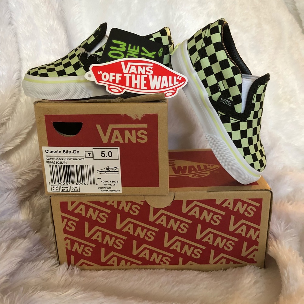 VANS toddler slip ons